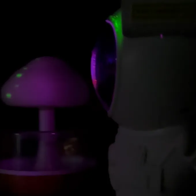 AstroBoy: Galaxy Aura Laser Stars Cosmos Projector USB Powered with Timer & Remote Ambient Night Light & Lamp - Image 11