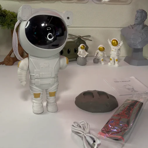 AstroBoy: Galaxy Aura Laser Stars Cosmos Projector USB Powered with Timer & Remote Ambient Night Light & Lamp - Image 6