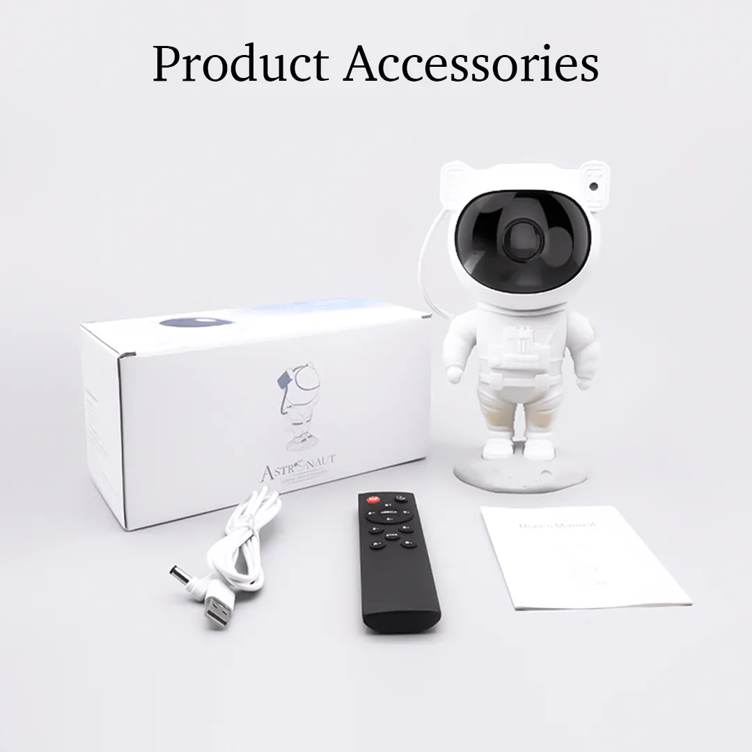 AstroBoy: Galaxy Aura Laser Stars Cosmos Projector USB Powered with Timer & Remote Ambient Night Light & Lamp - Image 8