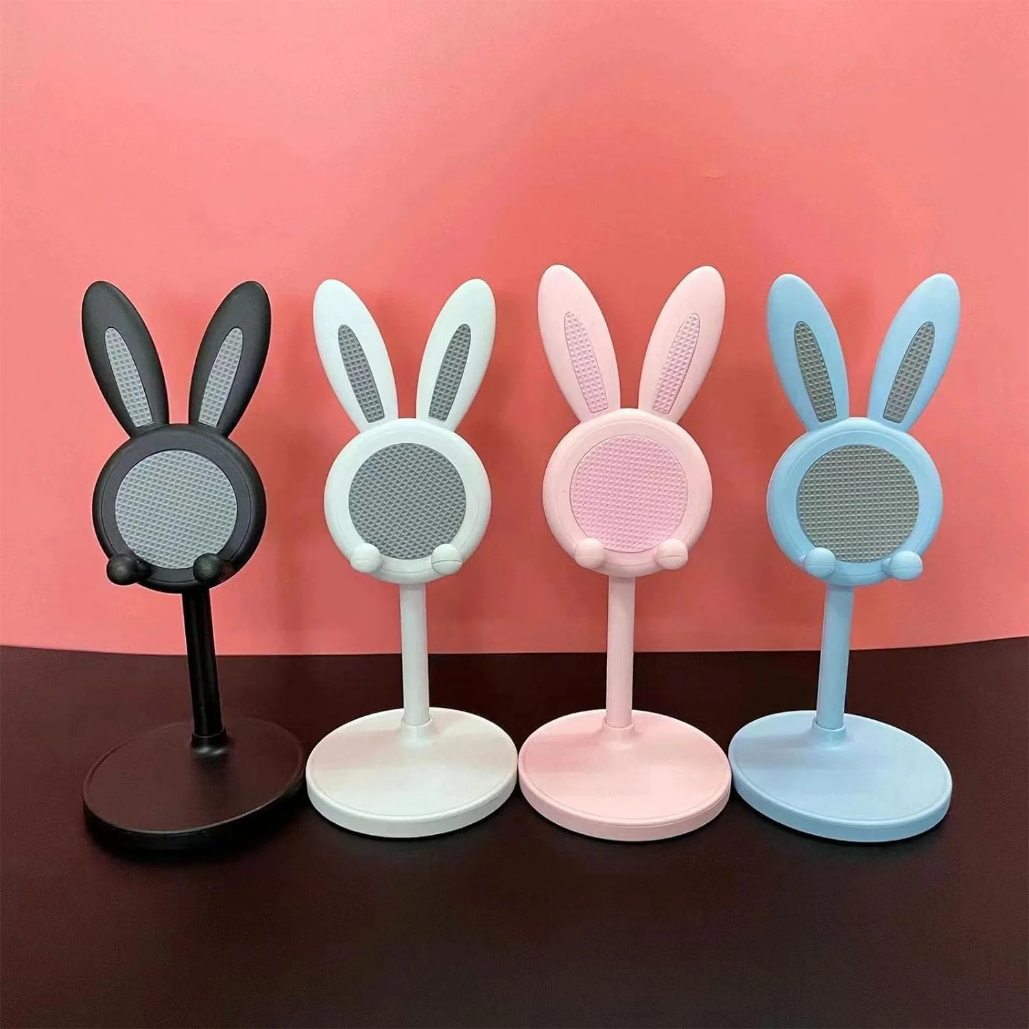 Hopper: Cute Bunny Phone Holder with Adjustable Angle & Height for Desk & Tabletop Use - Image 4
