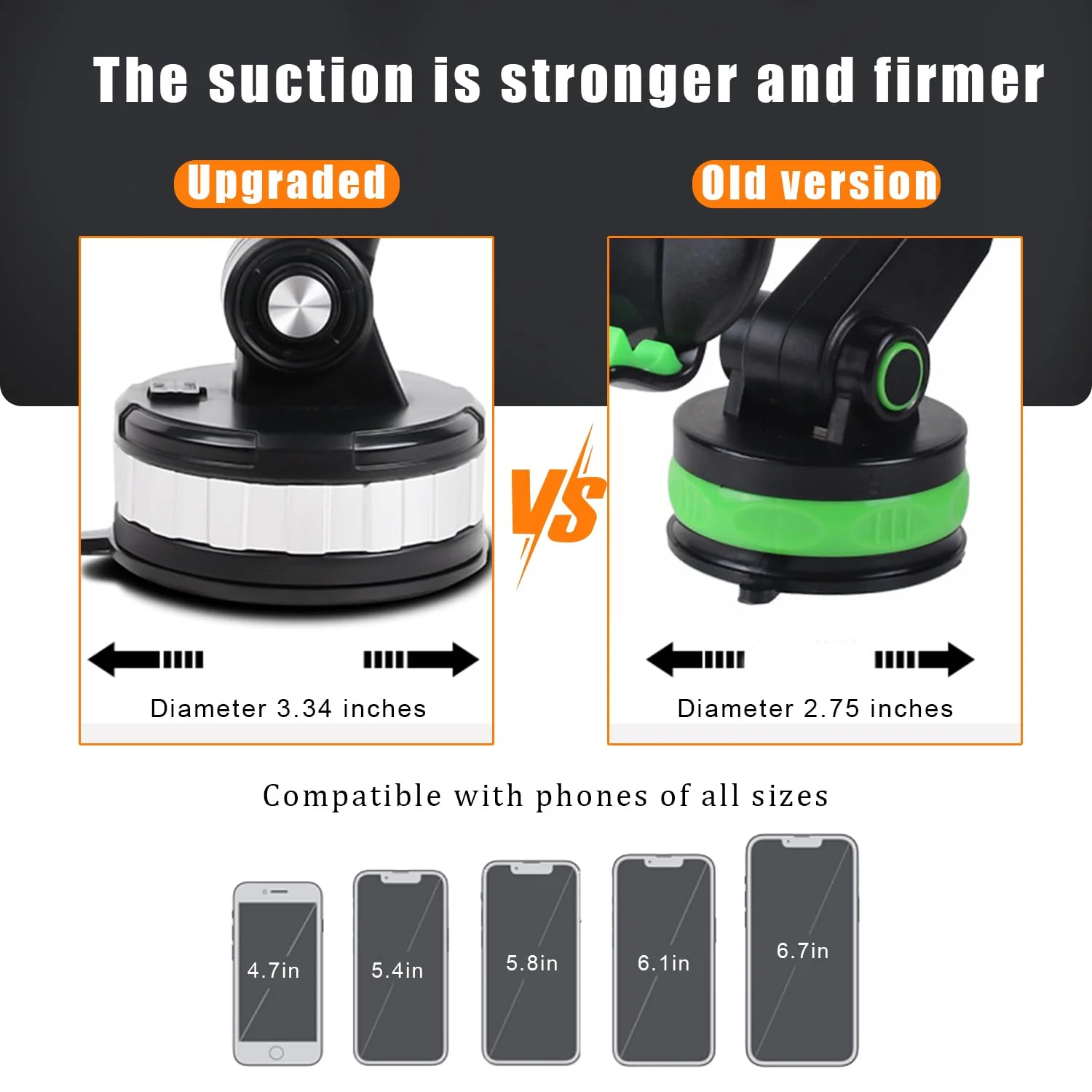 Dash360: 360° Rotating Suction Phone Holder with Strong Grip for Car Dashboard & Windshield – Universal Mobile Mount - Image 6