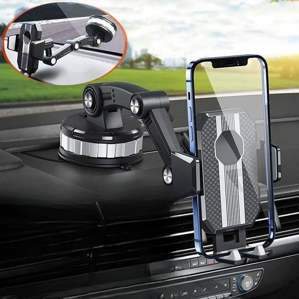 Dash360: 360° Rotating Suction Phone Holder with Strong Grip for Car Dashboard & Windshield – Universal Mobile Mount - Image 8