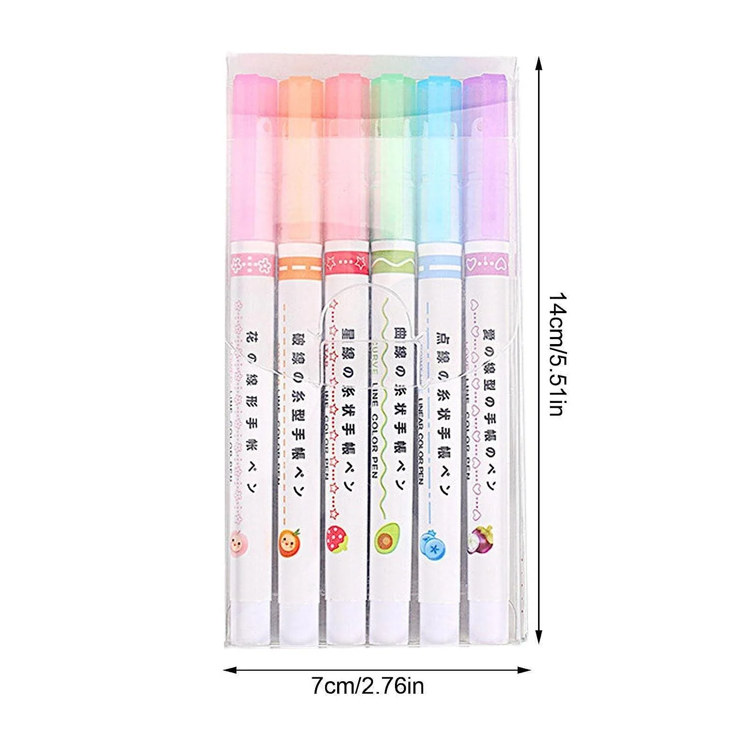 Doodle: 6 Roller Highlighter & Outline Sticker Pens – Magic Border Markers for Scrapbooking, Art & Stationery - Image 6