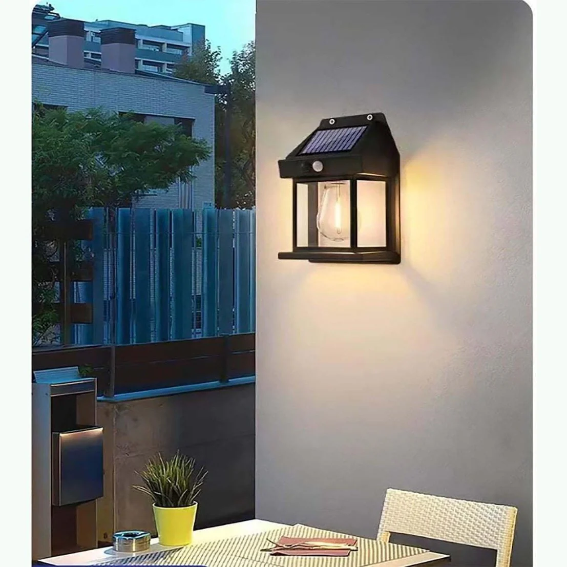 EcoGlow: Solar-Powered Motion Sensor LED Bulb with Auto Charging & Dusk-to-Dawn Lighting for Outdoor, Patio & Garden - Image 4