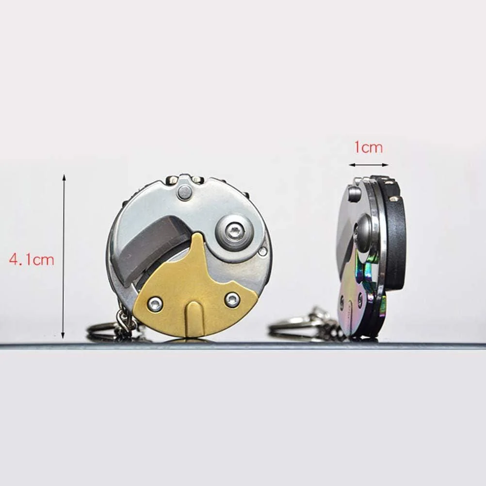 Edge: Coin Box Cutter & Multi-Tool Keychain with Portable Knife & Screwdriver Set for Everyday Carry & Camping - Image 4