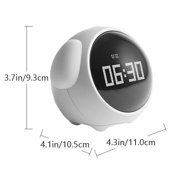 EmojiWake: Unique Emoji Display Alarm Clock with Fun Expressions, Dual Alarms, Snooze Function & Adjustable Brightness - Image 10