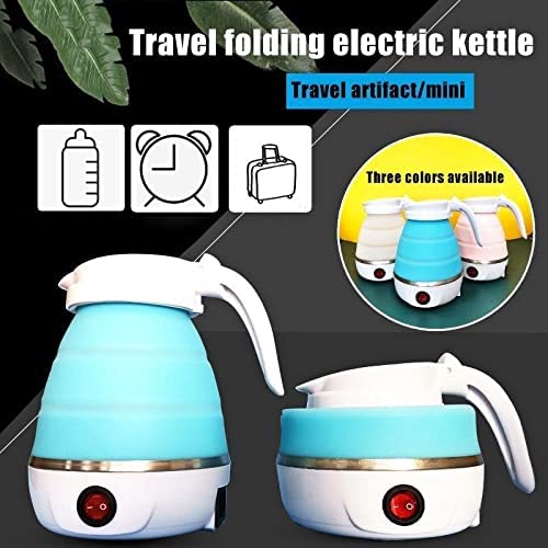 FlexiKettle: Foldable Electric Silicone Kettle with Fast Boiling, 600ml Capacity & Boil-Dry Protection for Travel & Home Use - Image 4