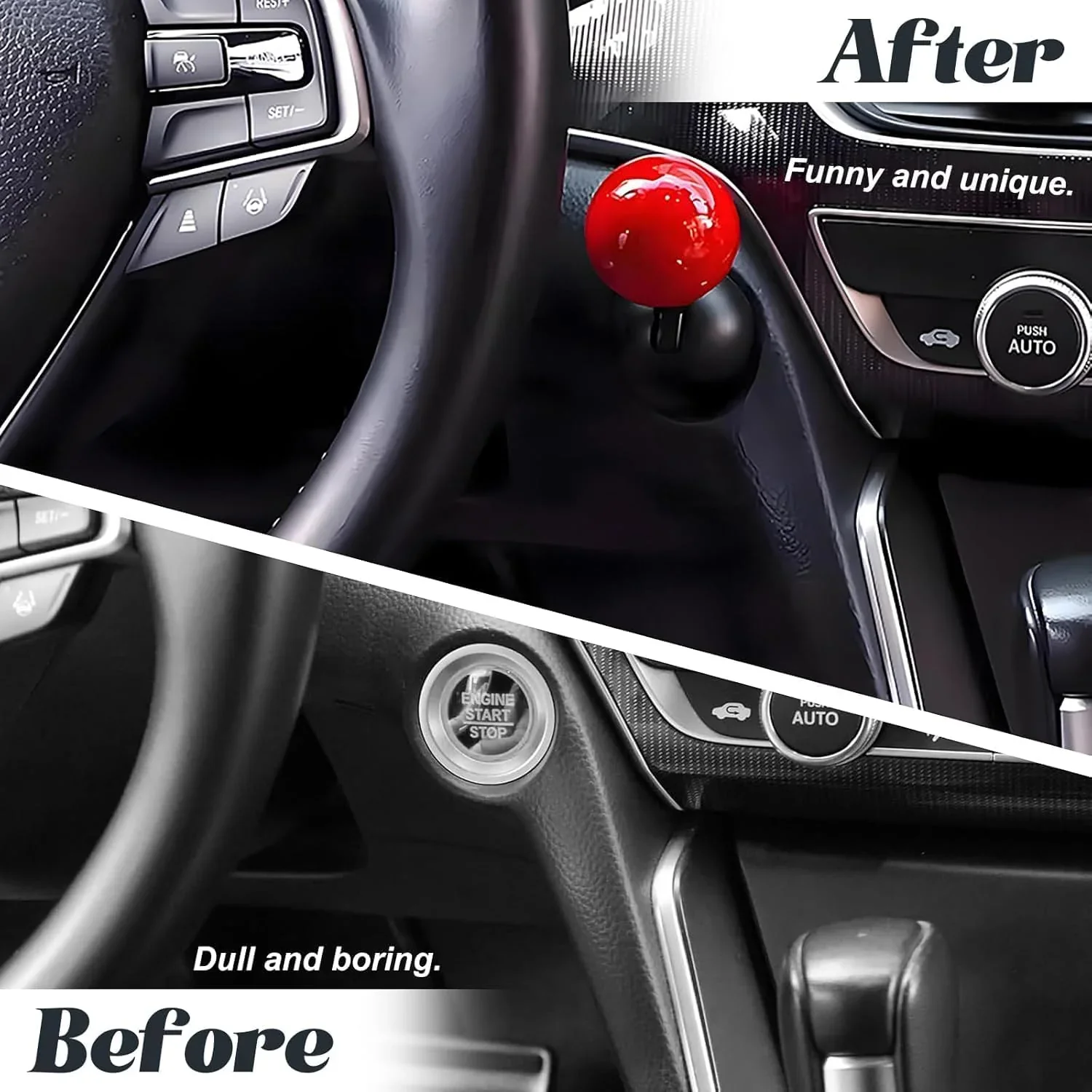 JoyStick: Arcade Push Start Button Cover with Joystick Design for Car Engine Ignition Protection & Decoration - Image 4