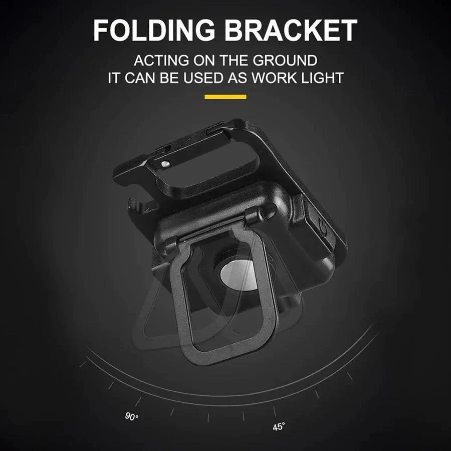 Lumi: Magnetic Keychain Mini LED Torch with Hook, Type-C port, Bottle Opener & Kickstand - Image 4