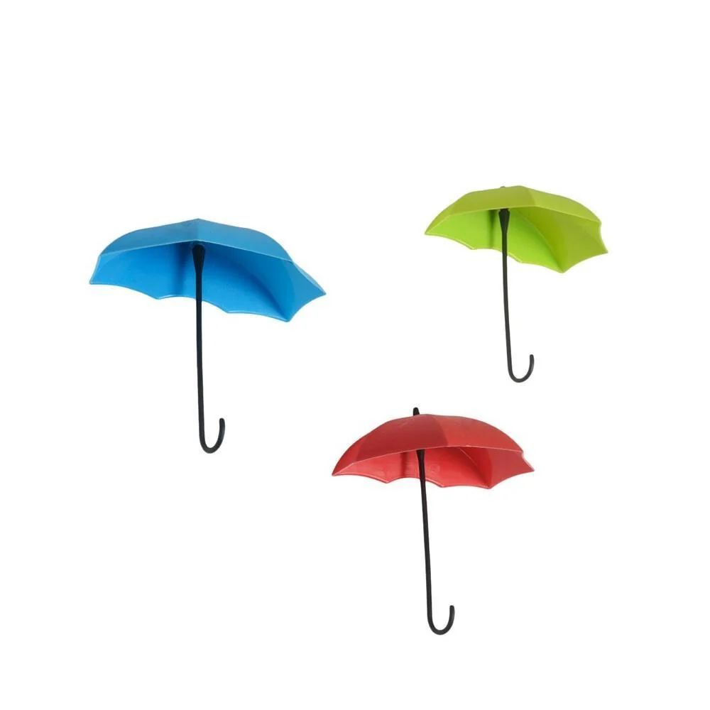 Pour: 6-Piece Umbrella Wall Hooks & Catchers for Keys, Hats & Multipurpose Hanging - Image 7