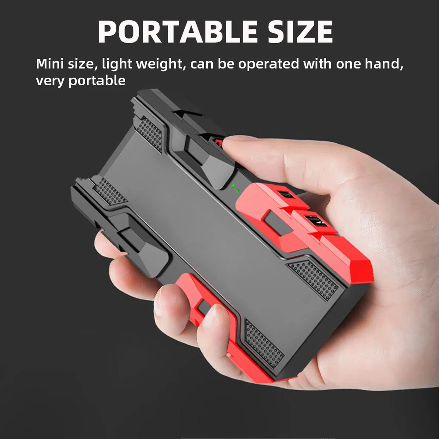 PowerLite: Mini Portable Power Bank with Built-In LED Flashlight for On-the-Go Charging & Emergency Lighting - Image 3