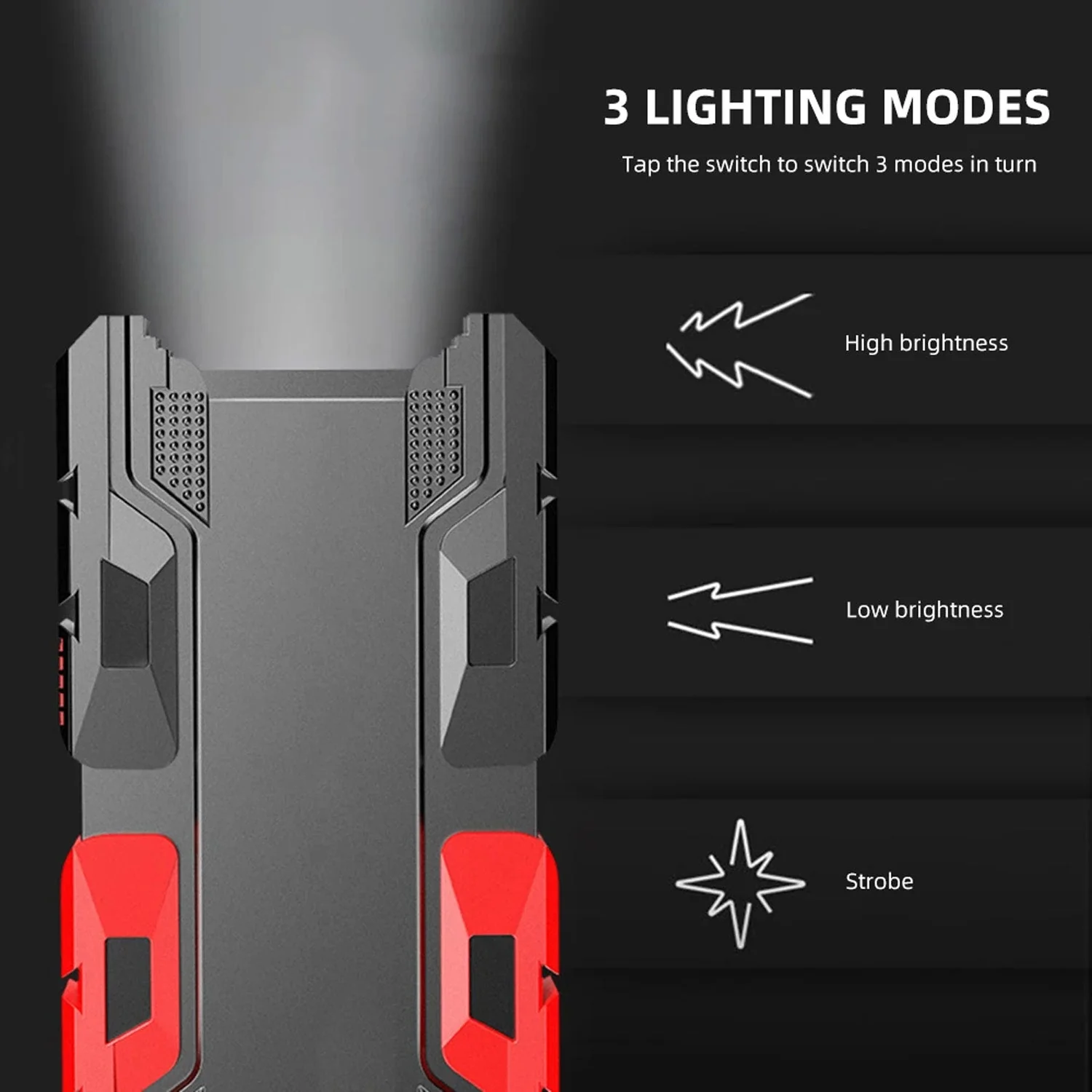 PowerLite: Mini Portable Power Bank with Built-In LED Flashlight for On-the-Go Charging & Emergency Lighting - Image 4