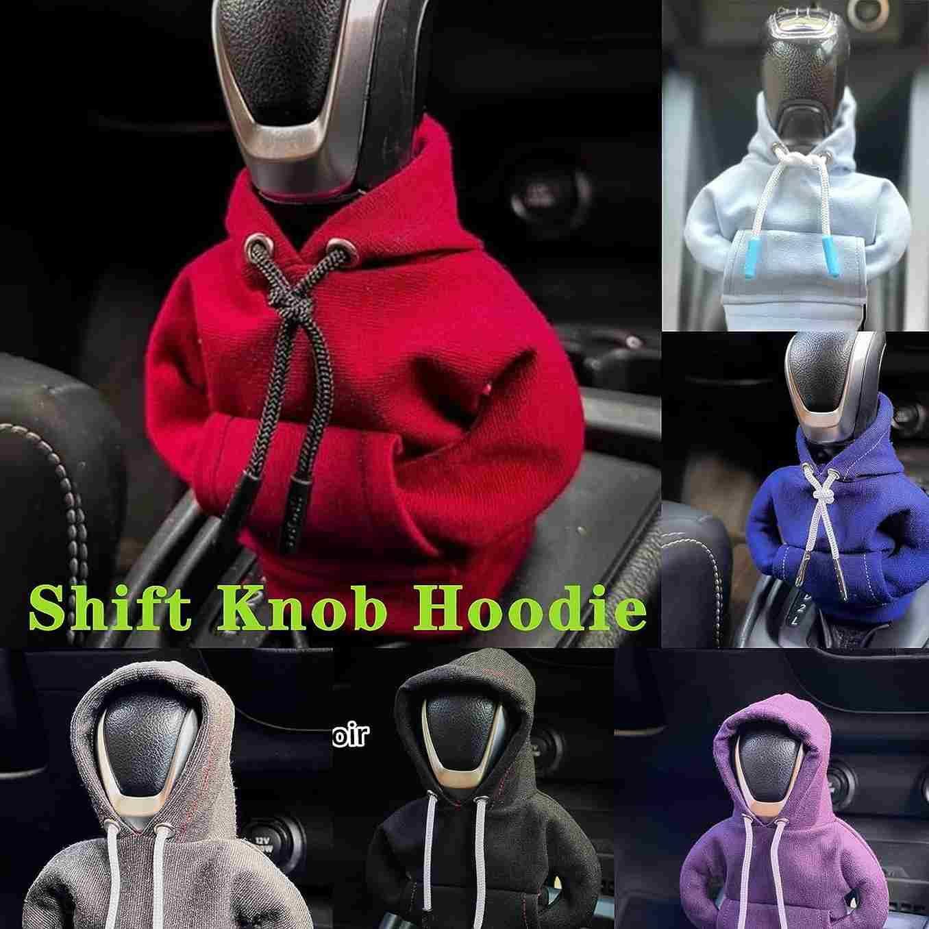 ShiftCozy: Universal Car Gear-Shift Hoodie – Cute & Funny Sweater Cover for Gear Knob Protection & Decoration - Image 4