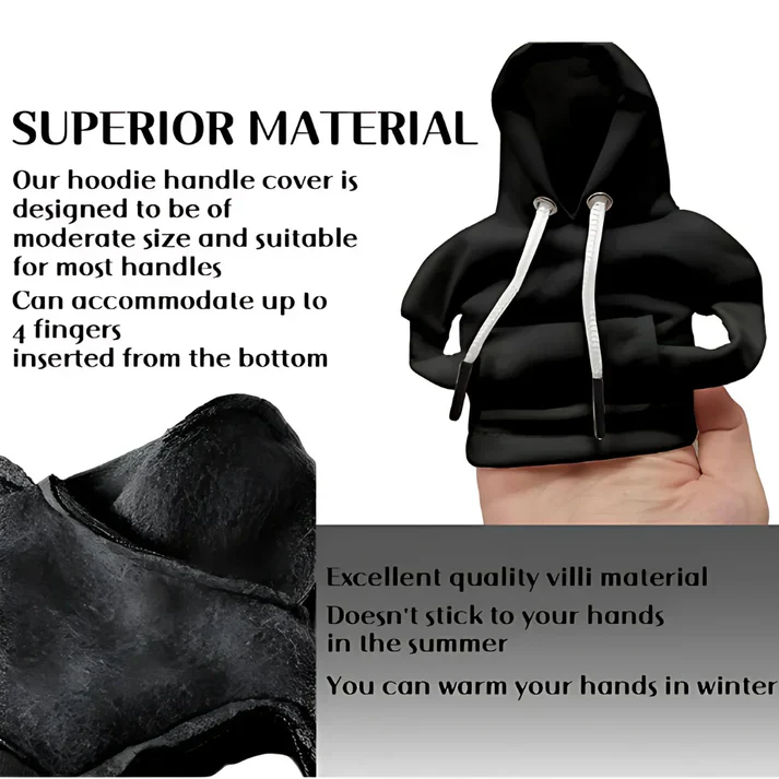 ShiftCozy: Universal Car Gear-Shift Hoodie – Cute & Funny Sweater Cover for Gear Knob Protection & Decoration - Image 5