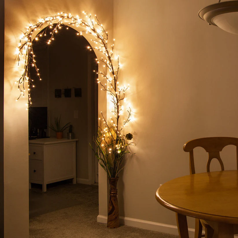 VineGlow: Enchanted Willow Vine Tree Light with 160 LED Fairy Lights & Remote Control for Magical Home Décor - Image 12