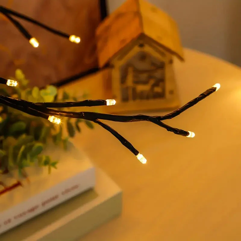 VineGlow: Enchanted Willow Vine Tree Light with 160 LED Fairy Lights & Remote Control for Magical Home Décor - Image 6