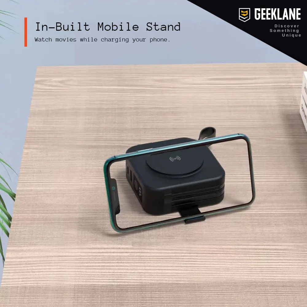 Voyager: Premium All-in-One MagSafe LiPo Power Bank with PD, Built-in Cables & Outlet Prongs for Ultimate Charging Convenience - Image 5